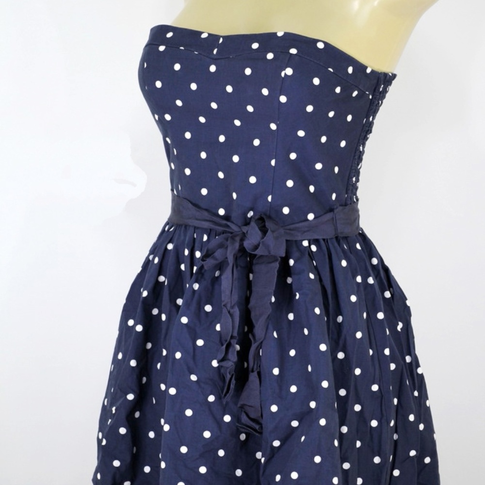 Abercrombie & Fitch Summer POLKA DOT Strapless Dre